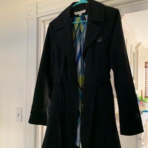 VIA SPIGA Women’s water resistant single breasted trench coat